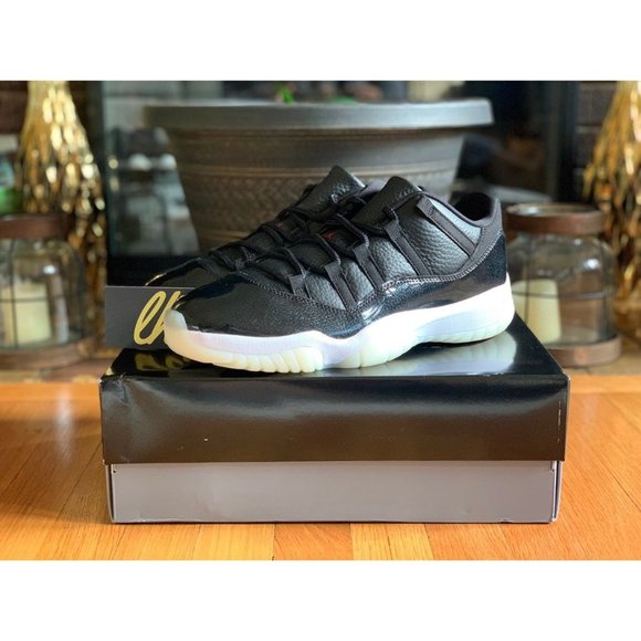 Size 10 Air Jordan Retro 11 Low "72-10" - Picture 2 of 6